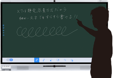 X7ホワイトボード機能