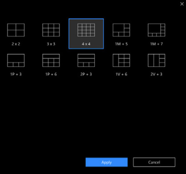 new UI_Powerful Multiliveview and Playback